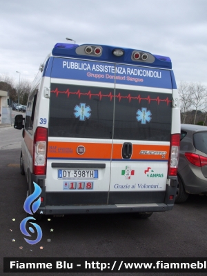 Fiat Ducato X250 4x4
Pubblica Assistenza Radicondoli (SI)
Allestita MAF
Trasformata Dangel
SiPA 39
Ambulanza dismessa e sostituita dal Ducato X290
Parole chiave: Fiat Ducato_X250_Dangel_4x4_Ambulanza