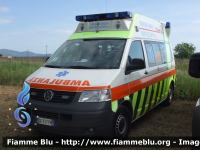 Volkswagen Transporter T5
Misericordia Montelupo Fiorentino (FI)
Allestita Alessi e Becagli
Codice automezzo: 57
Parole chiave: Volkswagen Transporter_T5 Ambulanza