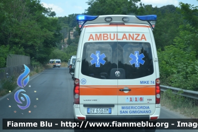 Volkswagen Crafter I serie
Misericordia San Gimignano (SI)
Allestita Ambulanz Mobile
Codice automezzo: 21
Sigla: SiMI 74
Parole chiave: Volkswagen Crafter_Iserie Ambulanza