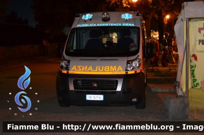 Fiat Ducato X250
Pubblica Assistenza di Siena
Allestita Europea
Parole chiave: Fiat Ducato_X250_Ambulanza