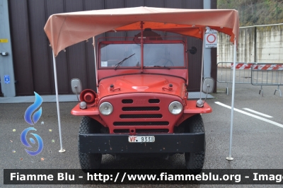 Fiat Campagnola I serie
Vigili del Fuoco
Comando provinciale di Siena
Distaccamento di Poggibonsi
VF 9338
Parole chiave: Fiat Campagnola_Iserie_VF 9338_Befana 2016