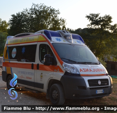 Fiat Ducato X250
Misericordia Colle val d'Elsa (SI)
Allestita Aricar, riallestita Europea
SiMI 43
Ambulanza dismessa e sostituita dal Ducato III serie
Parole chiave: Fiat Ducato_X250 Ambulanza