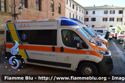 Fiat Ducato X290
Misericordia di Siena
Allestita Ambitalia
Codice automezzo: 43
Sigla: SiMI A4
Parole chiave: Fiat Ducato_X290 Ambulanza