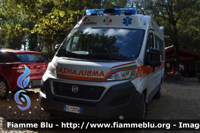 Fiat Ducato X290
Pubblica Assistenza Radicondoli (SI)
Allestita Europea
Codice automezzo: 38
Parole chiave: Fiat Ducato_X290 Ambulanza