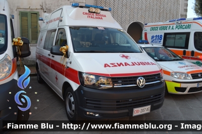 Volkswagen Transporter T6
Crosa Rossa Italiana
Delegazione di Castelfranco di Sotto (PI)
Allestita Nepi
CRI 207 AE
Parole chiave: Volkswagen Transporter_T6 Ambulanza