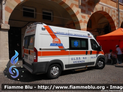 Fiat Ducato X250 
Azienda ULSS 6 Vicenza
SUEM 118
Allestimento A.V.S.
DELTA 5


Parole chiave: Fiat Ducato_X250 Ambulanza