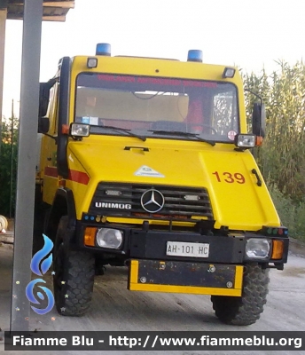 Mercedes-Benz Unimog U100L
VAB Toscana
Sezione di Vinci (FI)
codice automezzo: 139
Parole chiave: Mercedes-Benz Unimog_U100L