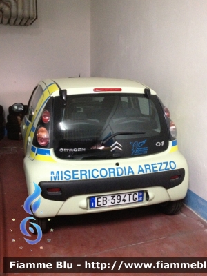 Citroen C1 II serie
Misericordia di Arezzo (Ar)
Allestita Pegaso Bollanti
Codice automezzo: M8
Parole chiave: Citroen C1 II serie