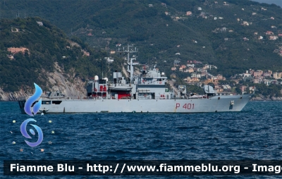 Nave P401 "Cassiopea" 
Marina Militare Italiana 
