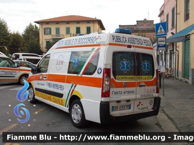 Fiat Scudo IV serie
Pubblica Assistenza Pescia (PT)
Allestita Cevi - Carrozzeria Europea
CODICE AUTOMEZZO: 41
Parole chiave: Fiat Scudo_IV