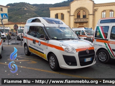 Fiat Doblo' III serie
Pubblica Assistenza Pescia (PT)
Servizi Sociali
Allestita Cevi - Carrozzeria Europea
CODICE AUTOMEZZO: 49
Parole chiave: Fiat Doblo_III