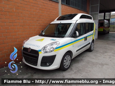 Fiat Doblo' III serie
Misericordia di Montaione (FI)
Servizi Sociali
Allestita Cevi - Carrozzeria Europea
CODICE AUTOMEZZO: 75
Parole chiave: Fiat Doblo_III