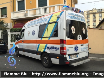 Mercedes-Benz Sprinter III serie restyle 
Misericordia di Grignano (PO)
Allestita Maf
CODICE AUTOMEZZO: 212
Parole chiave: Mercedes-Benz Sprinter_IIIserie_restyle Ambulanza