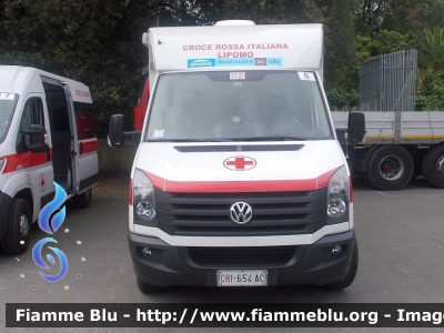 Volkswagen Crafter I serie restyle
Croce Rossa Italiana
Comitato Locale di Lipomo (CO)
Ambulatorio Radiologico Mobile
Allestito MAF
CRI 654 AC
CODICE AUTOMEZZO 22-11-81
Scorta al Giro d'Italia 2015
Montecatini Terme
Parole chiave: Volkswagen Crafter_Iserie_restyle CRI654AC Giro_Italia_2015