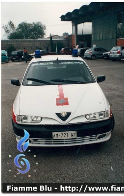 Alfa Romeo 146 II serie
Polizia Municipale
Chiesina Uzzanese (PT)
Allestita Giorgetti Car
Si ringrazia il titolare dell'azienda 
Giorgetti Car per la disponibilita' dimostrata. 
Parole chiave: AlfaRomeo 146_II