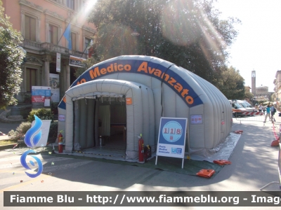 Posto Medico Avanzato
Azienda USL 3 di Pistoia
"Soccorso Sanitario Mondiali di Ciclismo 2013"
Montecatini Terme (PT)
Parole chiave: Pma Pistoia