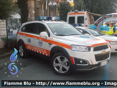 Chevrolet Captiva
Azienda USL 3 Pistoia
Automedica
Allestita Maf
CODICE AUTOMEZZO: C-19
"Soccorso Sanitario Mondiali di Ciclismo 2013"
Montecatini Terme (PT)
Parole chiave: Chevrolet Captiva