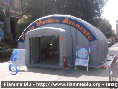 Posto Medico Avanzato
Azienda USL 3 di Pistoia
"Soccorso Sanitario Mondiali di Ciclismo 2013"
Montecatini Terme (PT)
Parole chiave: Pma Pistoia