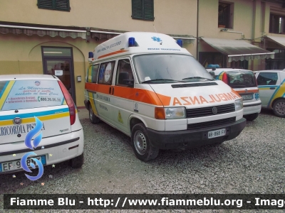 Volkswagen Transporter T4
Misericordia di Pistoia (PT)
Allestita Mariani Fratelli
CODICE AUTOMEZZO: 33
Parole chiave: Volkswagen Transporter_T4