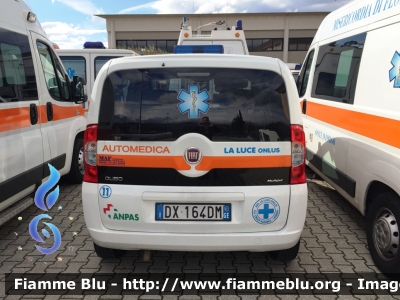 Fiat Qubo
Pubblica Assistenza 
Croce Azzurra Laterza (TA)
Automedica
Allestita Maf
CODICE AUTOMEZZO: 11
Parole chiave: Fiat Qubo  