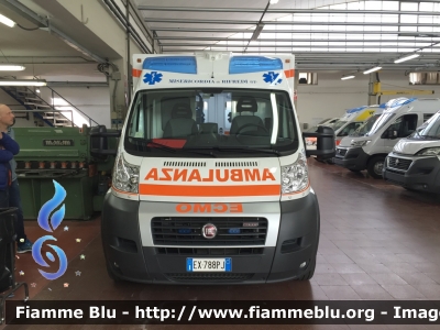 Fiat Ducato X250    
Misericordia di Rifredi (Fi)
Allestita Mariani Fratelli
Ecmo Unita' Mobile
(Circolazione Extracorporea)
CODICE AUTOMEZZO: 10
Parole chiave: Fiat Ducato_X250_Ecmo