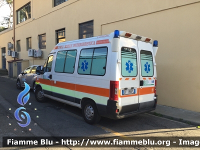 Fiat Ducato III serie 
Azienda Ospedaliera Universitaria Careggi (FI)
Servizio Interno All'Ospedale di Careggi (FI)
Allestita Alessi & Becagli
CODICE AUTOMEZZO: 94
Parole chiave: Fiat Ducato_IIIserie Ambulanza