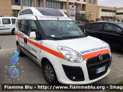 Fiat Doblo' III serie 
Pubblica Assistenza Croce Bianca
Casola in Lunigiana (MS)
Servizi Sociali
Allestita Cevi
CODICE AUTOMEZZO: 41
Parole chiave: Fiat Doblo'_III