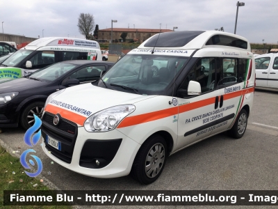 Fiat Doblo' III serie 
Pubblica Assistenza Croce Bianca
Casola in Lunigiana (MS)
Servizi Sociali
Allestita Cevi
CODICE AUTOMEZZO: 41
Parole chiave: Fiat Doblo'_III