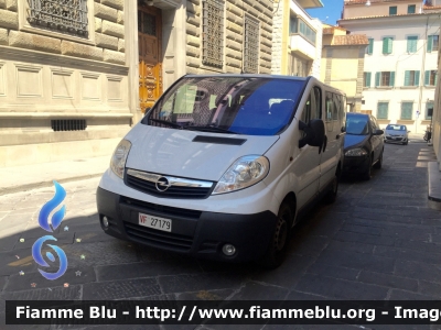 Opel Vivaro I serie
Vigili Del Fuoco
Comando Provinciale Di Pistoia
Veicolo Acquisito Da Confisca
VF 27179
Parole chiave: Opel Vivaro_Iserie