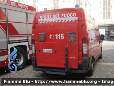 Fiat Ducato X250
Vigili del Fuoco
Comando Provinciale di Milano
Distaccamento Cittadino di Via B. Marcello
Carro Soccorso
VF 25592
