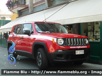 Jeep Renegade
Vigili del Fuoco
Comando Provinciale di Savona
VF 27758
