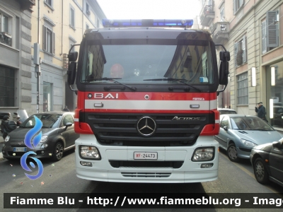 Mercedes-Benz Actros 1841 II serie
Vigili del Fuoco 
Comando Provinciale di Milano
Distaccamento Cittadino di Via Darwin
AutoPompaSerbatoio allestimento BAI
Ricondizionata Fortini
VF 24473
Parole chiave: Mercedes Benz Actros_1841_IIserie_VF24473