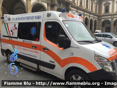 Nissan NV400
Pubblica Assistenza Humanitas Firenze Nord
Allestita Alessi & Becagli
Parole chiave: Nissan NV400 Ambulanza