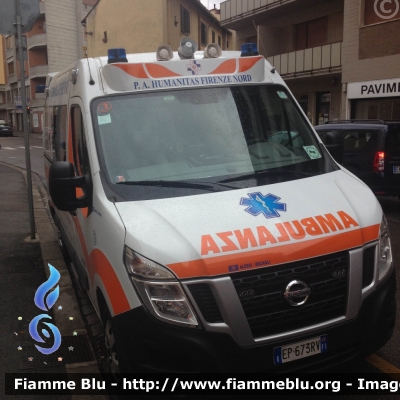 Nissan NV400
Pubblica Assistenza Humanitas Firenze Nord
Allestimento Alessi&Becagli
Parole chiave: Nissan NV400 Ambulanza