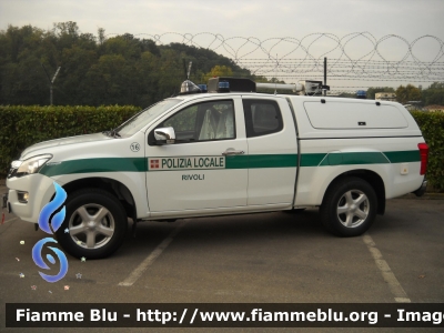 Isuzu D-Max II serie
Polizia Locale Rivoli (TO)
Nucleo di Protezione Civile
Allestimento Bertazzoni
Polisoccorso
Parole chiave: Isuzu D-Max_IIserie