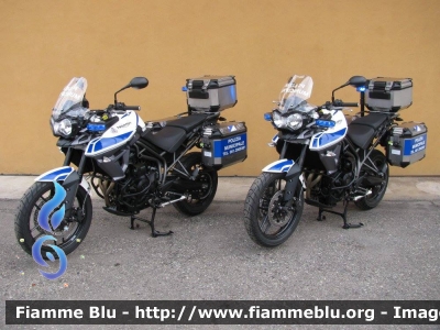 Triumph Tiger 800XR
Polizia Locale
 Castellammare di Stabia (NA) 
Allestimento Bertazzoni
Parole chiave: Triumph Tiger_800XR