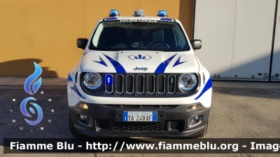 Jeep Renegade
Polizia Municipale
Unione dei Comuni della Bassa Romagna (RA)
Allestimento Bertazzoni
POLIZA LOCALE YA 248 AF
Parole chiave: Jeep Renegade POLIZIALOCALE248AF