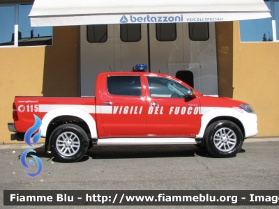 Toyota Hilux IV serie
Vigili del Fuoco
Allestimento Bertazzoni
Parole chiave: Toyota Hilux_IVserie