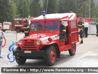  Fiat Campagnola I serie
Vigili del Fuoco
Museo Storico del distaccamento di Agordo (BL)
VF 6506
Parole chiave: Fiat Campagnola_Iserie VF6506