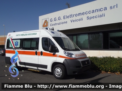 Fiat Ducato X250
Ambulanza dimostrativa
serie "America" modello "Colorado 2014"
G.G.G. Elettromeccanica s.r.l.
Catania
Parole chiave: Fiat Ducato_X250 Ambulanza GGG_Elettromeccanica