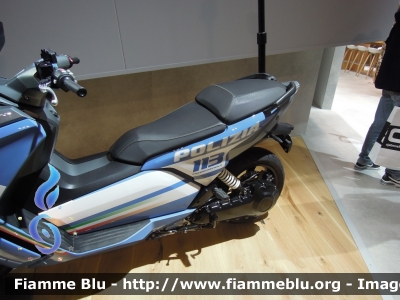 BMW C Evolution
Polizia di Stato
Polizia per Expo 2015
Allestito Focaccia
Decorazione grafica Artlantis
Parole chiave: Bmw C_Evolution EICMA_2015