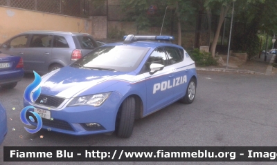 Seat Leon III serie
Polizia di Stato
 Squadra Volante di Roma
 Allestimento NCT Nuova Carrozzeria Torinese
 Decorazione Grafica Artlantis
POLIZIA M0731
-Mezzo fotografato presso 
Commissariato Flaminio Nuovo-
