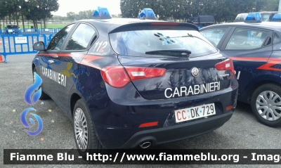 Alfa Romeo Nuova Giulietta
Carabinieri
 CC DK 729
Parole chiave: Alfa-Romeo Nuova_Giulietta CCDK729