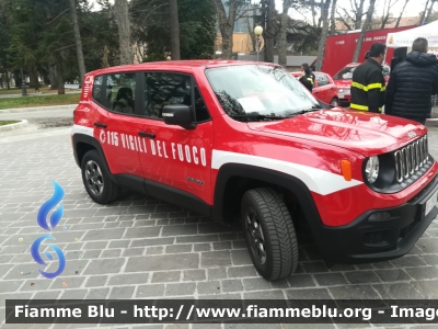 Jeep Renegade
Jeep Renegade
Vigili del Fuoco
Comando Provinciale di L'Aquila
Nucleo Investigativo Antincendio Territoriale Abruzzo
VF 29119
Parole chiave: Jeep Wrangler VF29119