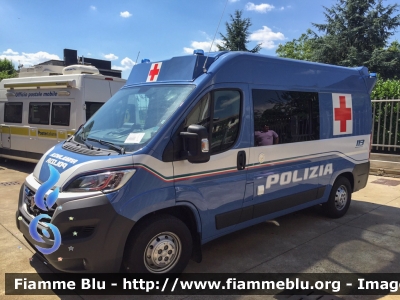 Fiat Ducato X290
Polizia di Stato
Servizio Sanitario
Nuova Livrea
Allestita Boneschi
Decorazione Grafica Artlantis
Parole chiave: Fiat Ducato_X290 Ambulanza