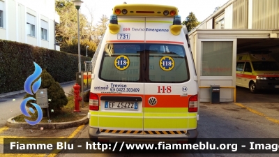 Volkswagen Transporter T5 restyle 4Motion
Cooperativa sociale Castel Monte Onlus
Ambulanza convenzionata
SUEM 118 Treviso Emergenza
In servizio presso Pieve di Soligo (TV)
"731"
Allestimento Nepi
Parole chiave: Volkswagen Transporter_T5 Ambulanza