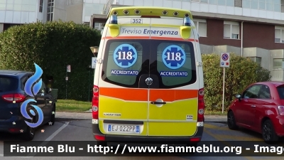 Volkswagen Crafter I serie
Cooperativa Sociale "Castel Monte Onlus"
Ambulanza convenzionata
118 Treviso Emergenza
Operativa presso ospedale di Oderzo
Allestimento Nepi
352
Parole chiave: Volkswagen Crafter_Iserie Ambulanza