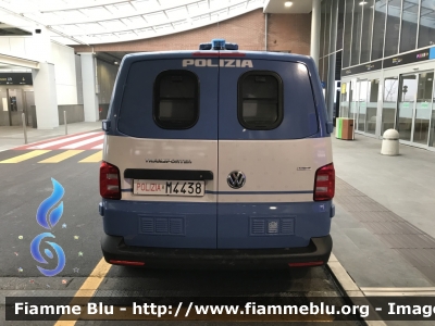 Volkswagen Transporter T6
Polizia di Stato
Unita' Cinofile
Allestimento BAI
POLIZIA M4438
Parole chiave: Volkswagen Transporter_T6 POLIZIAM4438