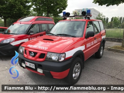 Nissan Terrano II serie restyle
Vigili del Fuoco
Comando Provinciale di Treviso
Fuoristrada ex Corpo Forestale dello Stato
VF 28103
Parole chiave: Nissan Terrano_IIserie_restyle VF28103