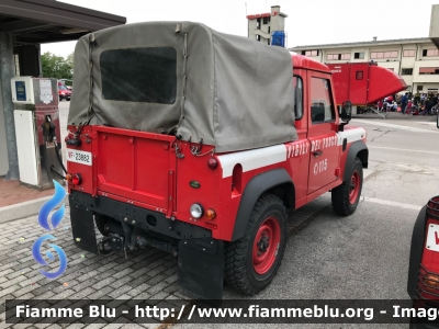 Land Rover Defender 90
Vigili del Fuoco
Comando Provinciale di Treviso
VF 23882
Parole chiave: Land-Rover Defender_90 VF23882